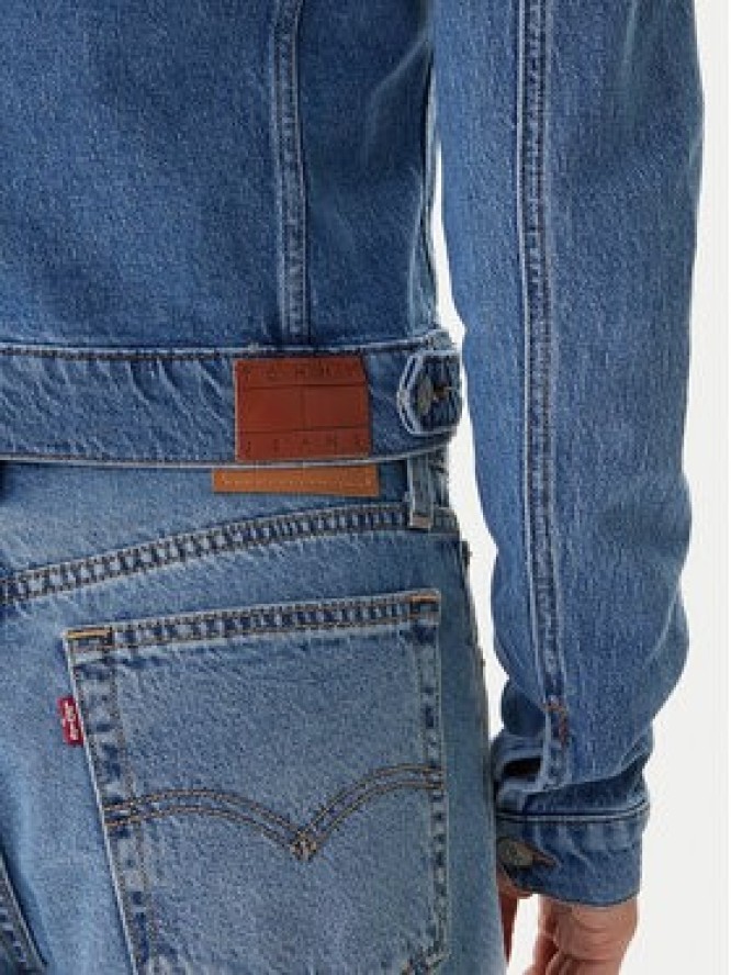 Tommy Jeans Kurtka jeansowa Vivianne DW0DW22489 Niebieski Slim Fit