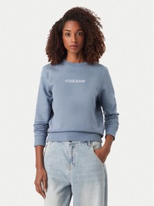 Guess Bluza W4YQ10 KC811 Niebieski Regular Fit