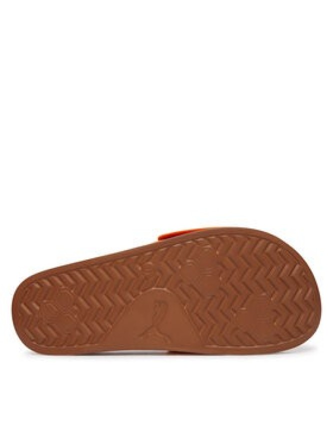 Puma Klapki Leadcat 2.0 Palermo Foil 399041 11 Pomarańczowy