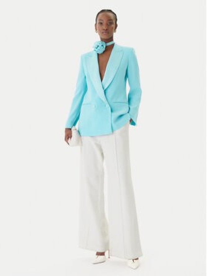 Marella Marynarka Giugno 2613041132 Turkusowy Regular Fit