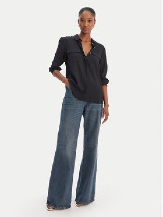 Marella Koszula Febe 2613111051 Granatowy Regular Fit