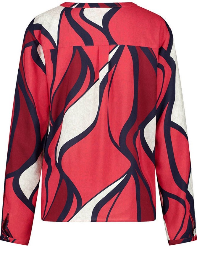 Gerry Weber Bluzka w kolorze czerwono-białym rozmiar: 44