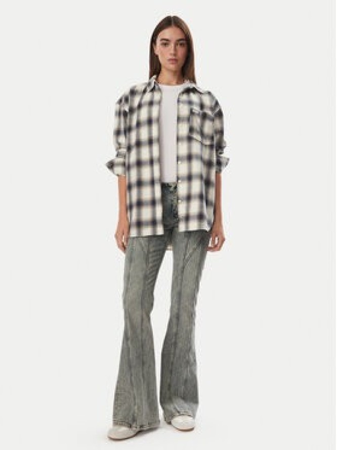 Guess Jeans Koszula W5BH40 WGMH1 Niebieski Regular Fit