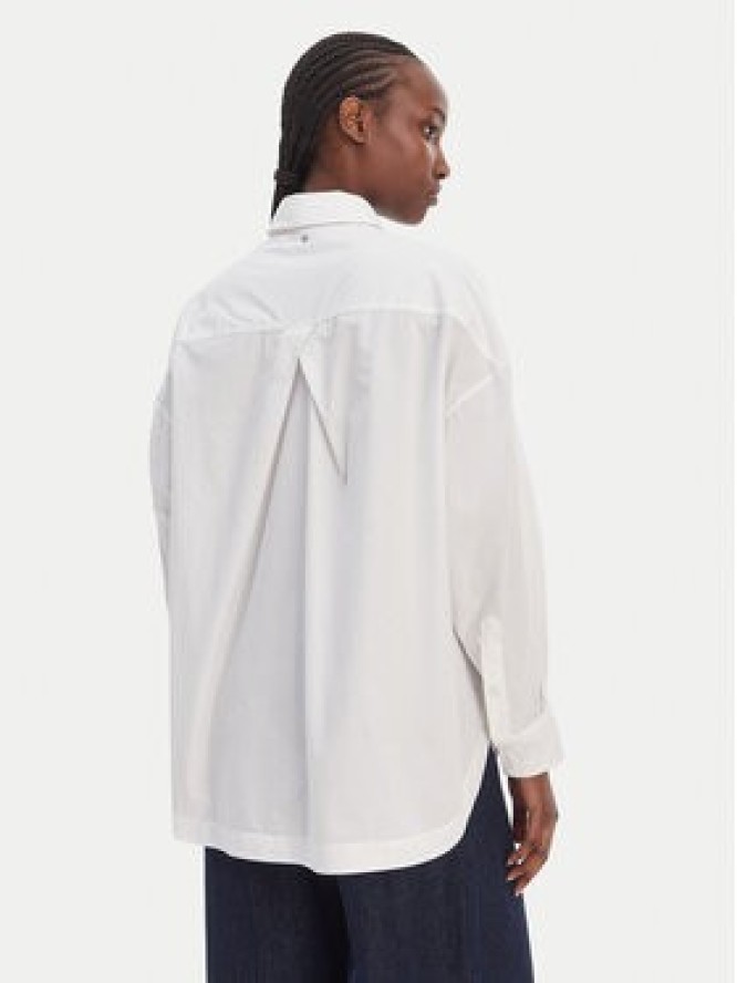 BOSS Koszula C_Bostatta 50553890 Biały Oversize