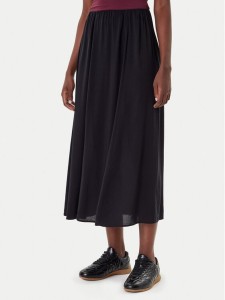 ONLY Spódnica maxi Nova 15357477 Czarny Regular Fit