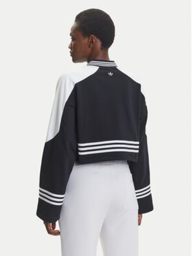 adidas Bluza Blocking JW7273 Czarny Loose Fit