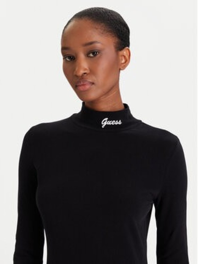Guess Sukienka codzienna V5BK04 KCBF1 Czarny Slim Fit