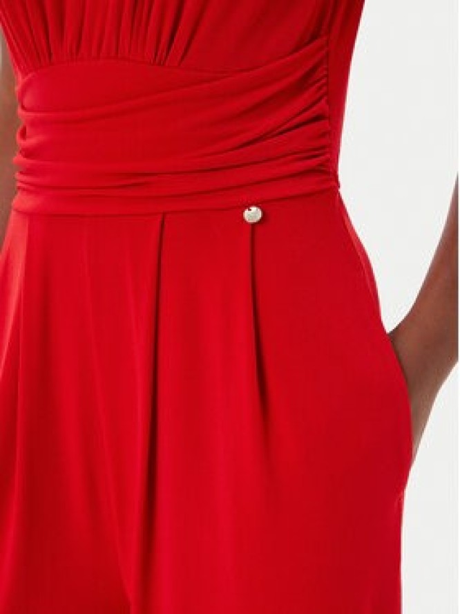 Rinascimento Kombinezon CFC0126184003 Czerwony Regular Fit