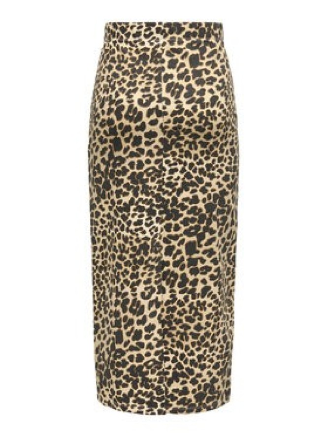 JDY Spódnica ołówkowa Ivy 15347463 Brązowy Slim Fit