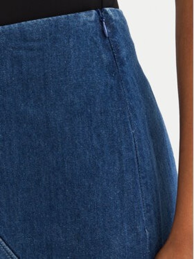 Bruuns Bazaar Spódnica jeansowa Eleen BBW4465 Niebieski Regular Fit