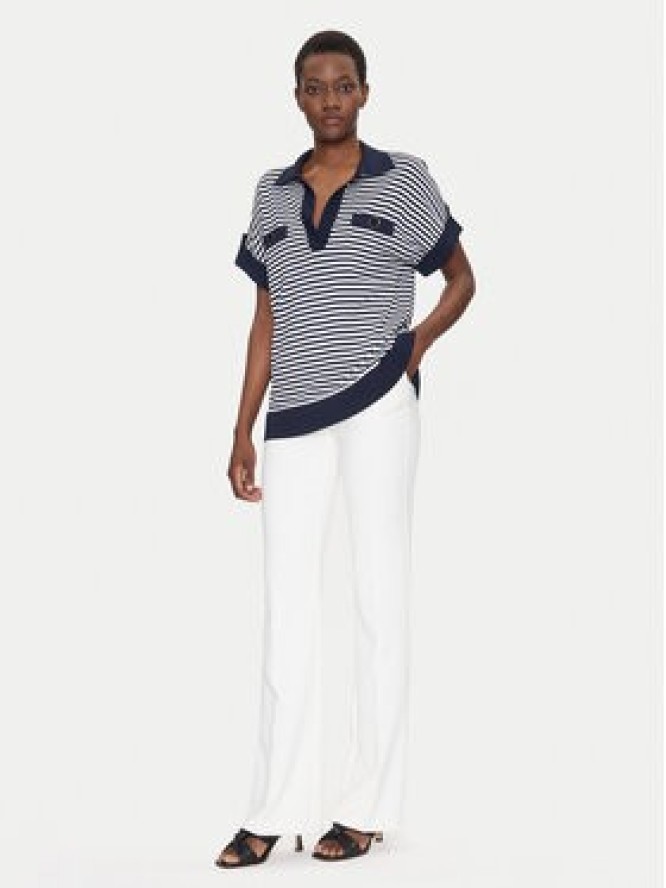 Luisa Spagnoli Polo Caio 58672 Biały Regular Fit