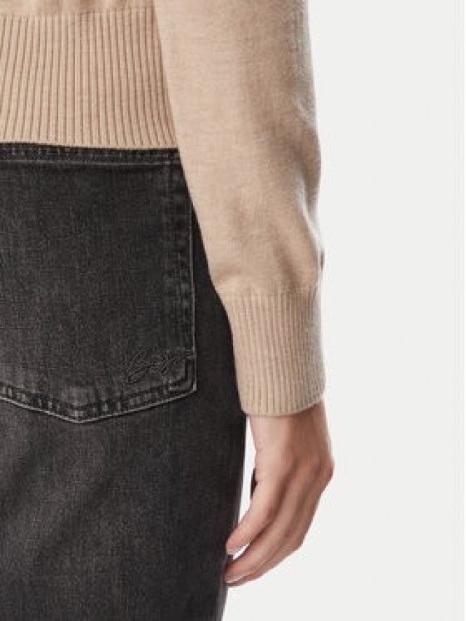 Guess Jeans Golf W6BR03 Z1246 Beżowy Regular Fit