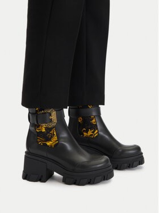 Versace Jeans Couture Botki 79VA3S84 Czarny