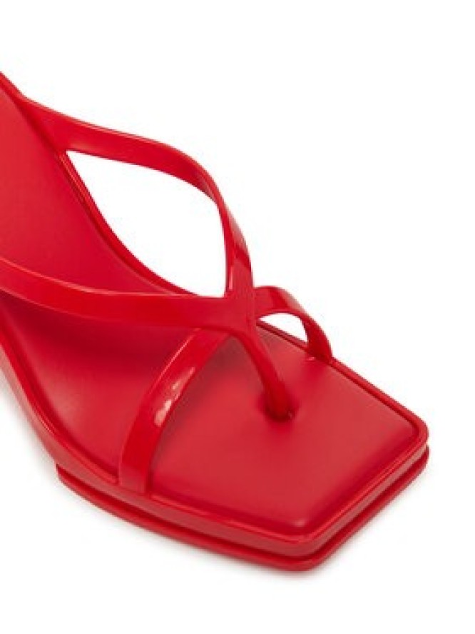 Melissa Japonki Melissa Glass Heel Ad 35801 Czerwony