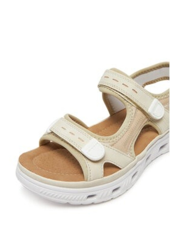 Rieker Sandały 64074-60 Beżowy