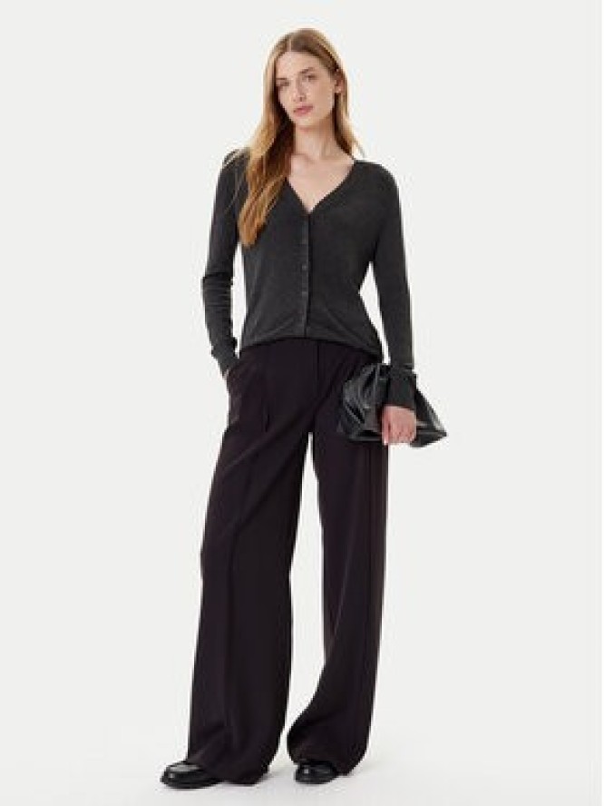 Calvin Klein Kardigan LV044C346G Szary Regular Fit