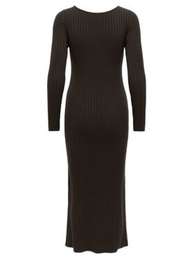 ONLY Sukienka dzianinowa Asta 15373788 Brązowy Regular Fit