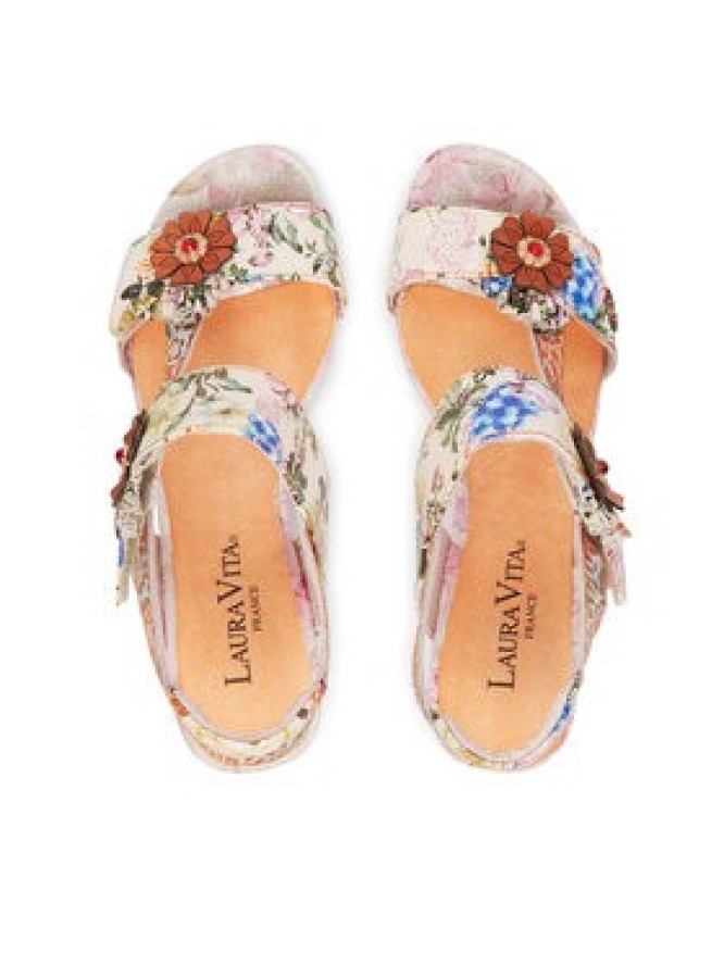 Laura Vita Sandały Framboiseo 26 Pomarańczowy