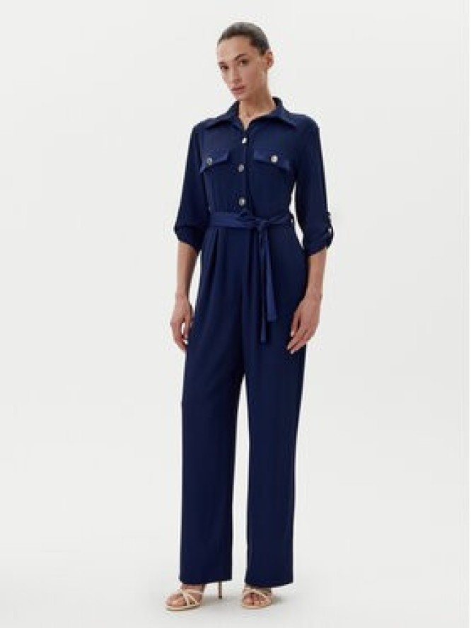 Rinascimento Kombinezon CFC0122472003 Granatowy Regular Fit