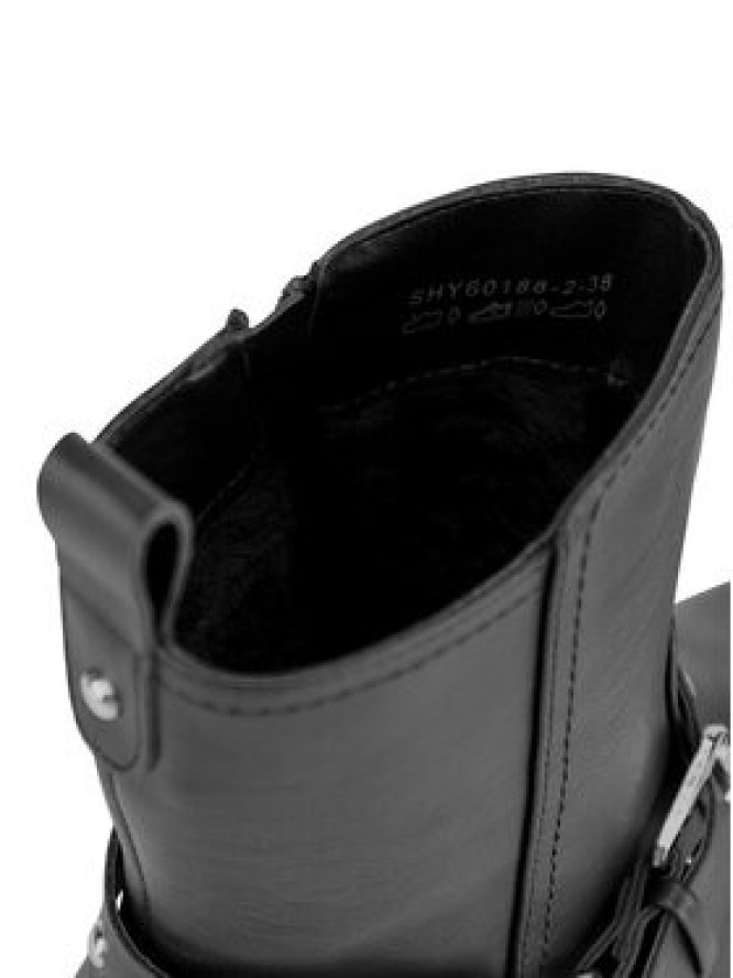 DeeZee Botki HY60188-2 Czarny