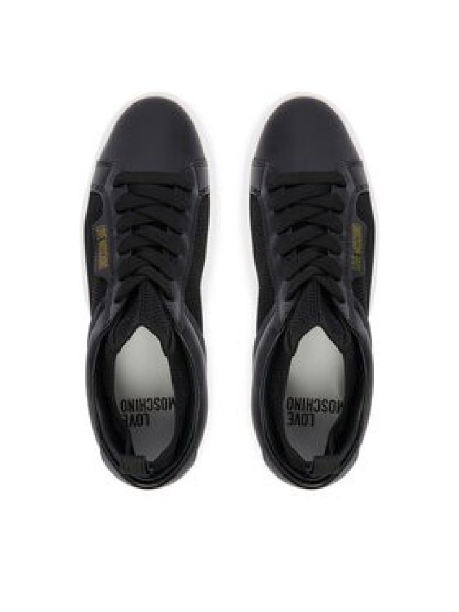 LOVE MOSCHINO Sneakersy JA15055G1OIZ000A Czarny