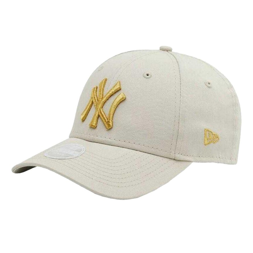 Damska Czapka Z Daszkiem New York Yankees Z Metalicznym Logo