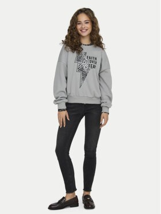 ONLY Bluza Runa 15313683 Szary Regular Fit