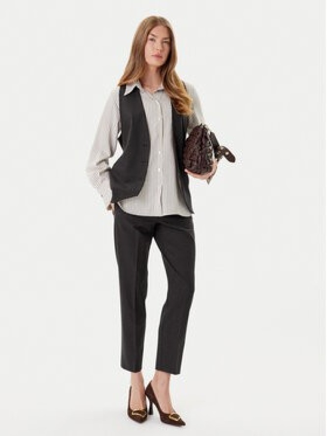 MAX&Co. Kamizelka garniturowa Colour 2526156022200 Brązowy Regular Fit