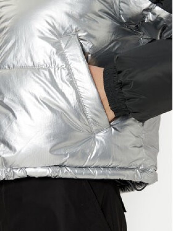 Karl Kani Kurtka zimowa Og Metallic Block 61760015 Czarny Regular Fit