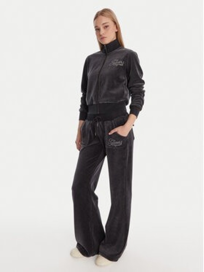 Guess Spodnie dresowe W6RB32 KCUF1 Granatowy Regular Fit