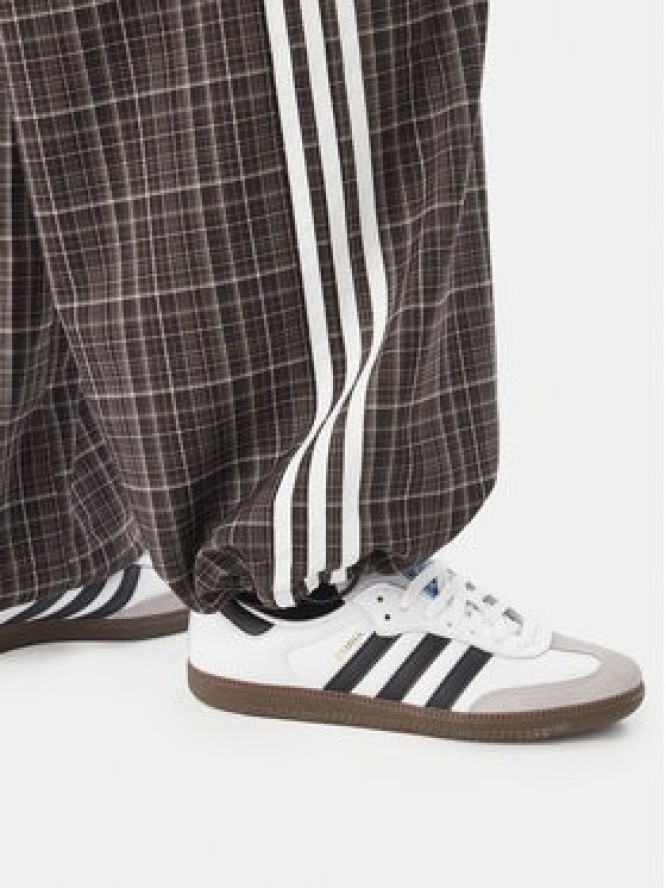 adidas Spodnie dresowe Advanced Archive LG3958 Brązowy Wide Fit
