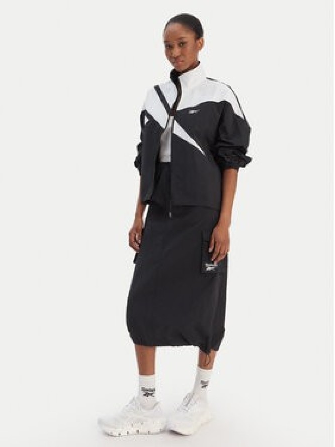 Reebok Spódnica midi Gabrielle RK25513CCW Czarny Regular Fit