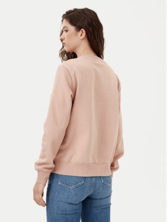 Calvin Klein Jeans Bluza Institutional Graphic J20J224731 Pomarańczowy Regular Fit