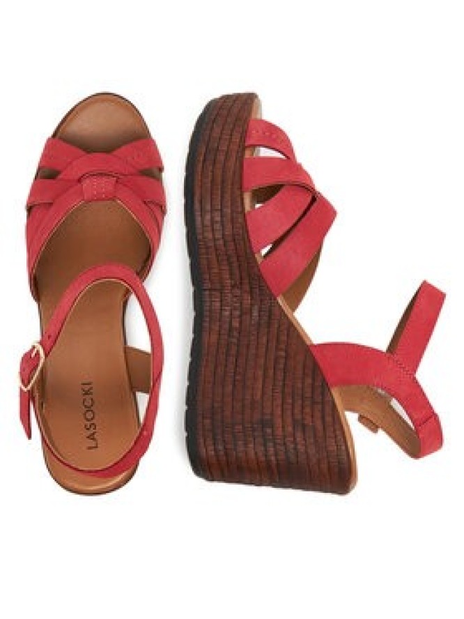 Lasocki Sandały WI23-LEMONE-03 Czerwony