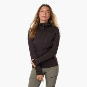 Bluza Z Kapturem Rozpinana Kobieta Oddychający