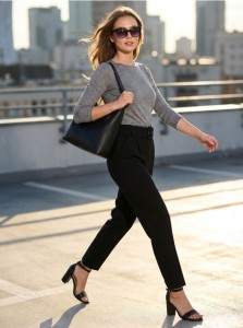 Koszulka z długimi rękawami - szary