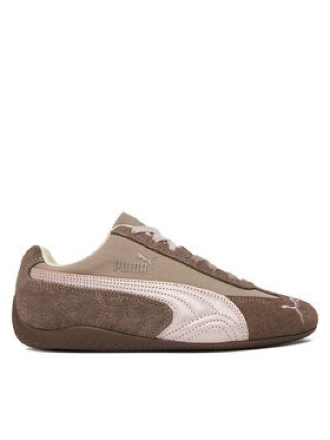 Puma Sneakersy Speedcat Brushed Luxe Wns 407672 01 Brązowy