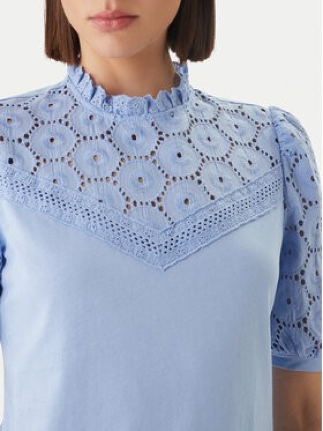 Morgan Bluzka 241-DULIE Niebieski Regular Fit