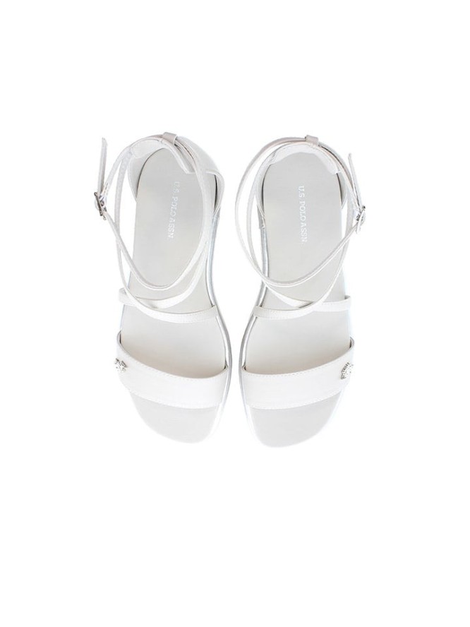 U.S. Polo Assn. Sandały w kolorze białym rozmiar: 38