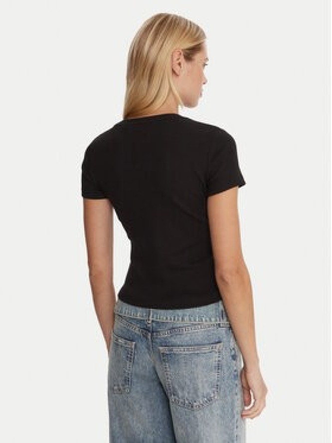 HUGO T-Shirt Dannecy 50549392 Czarny Regular Fit