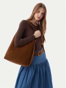 Tory Burch Torebka 175320 Brązowy