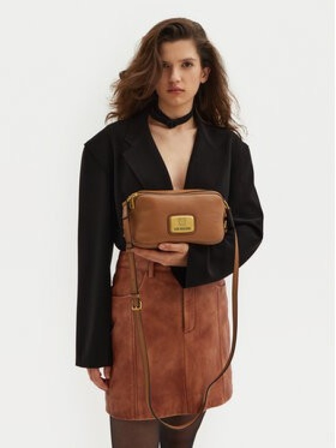 LOVE MOSCHINO Torebka JC4272PP0LKB0208 Brązowy