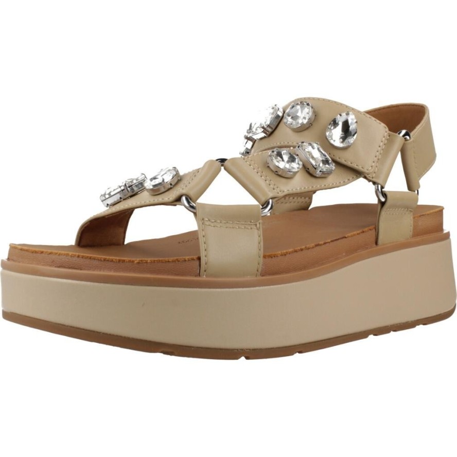 Sandały FITFLOP A3K 923 Beżowy