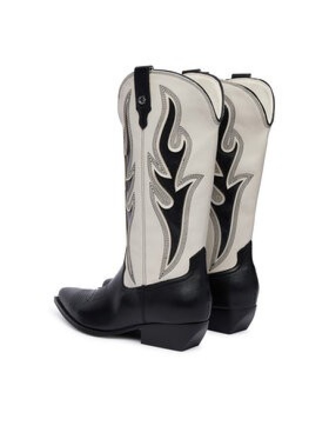 Guess Botki FLTLRG LEA11 Czarny