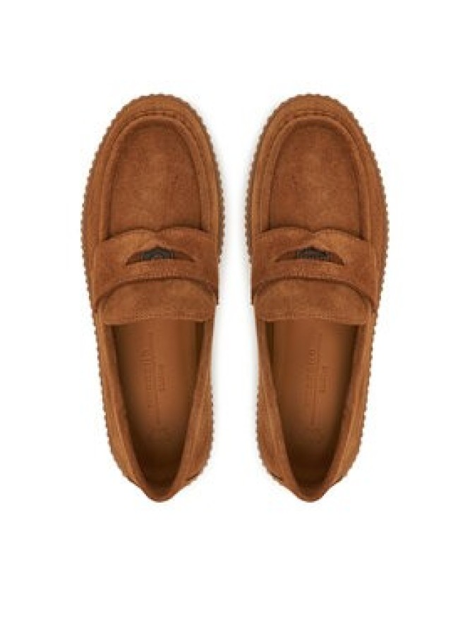 Weekend Max Mara Półbuty Kapokloafer 2525526054600 Brązowy