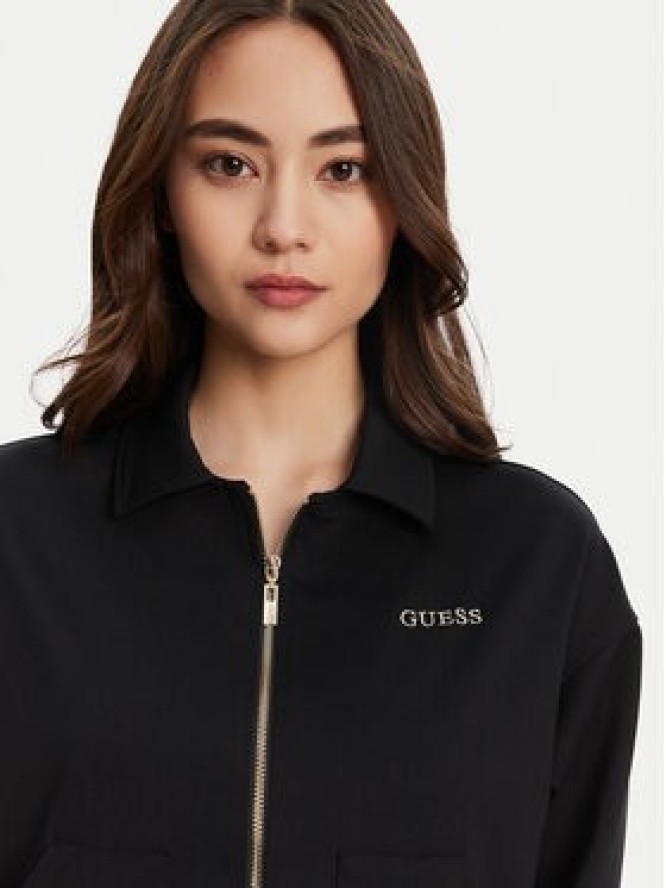 Guess Bluza V5YL08 KCX42 Czarny Regular Fit