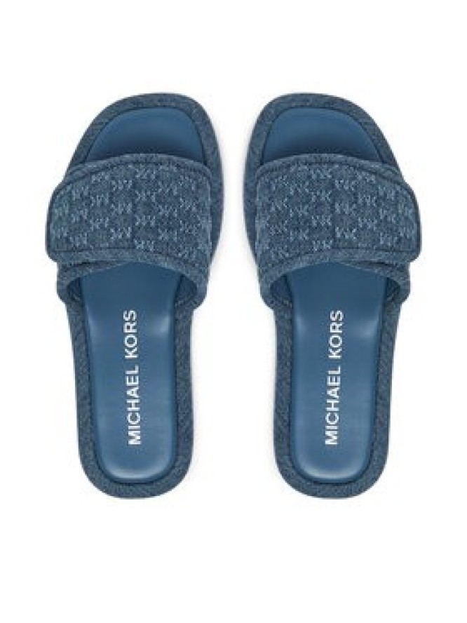 MICHAEL Michael Kors Klapki Van 40S5SKFA2D Niebieski