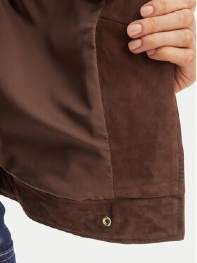 Armani Exchange Kurtka skórzana XW001924 AF21549 U6136 Brązowy Regular Fit