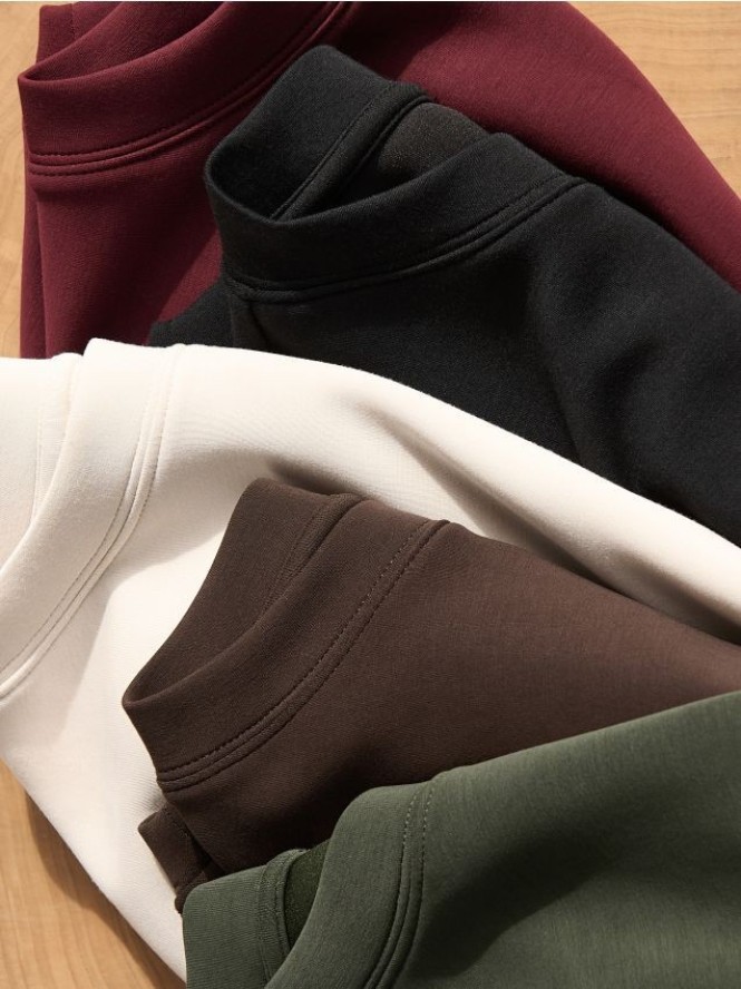 Bluza z modalem - ciemnozielony