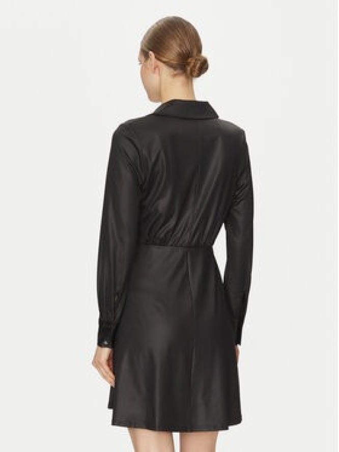 DKNY Sukienka koktajlowa DD4JL26A Czarny Slim Fit